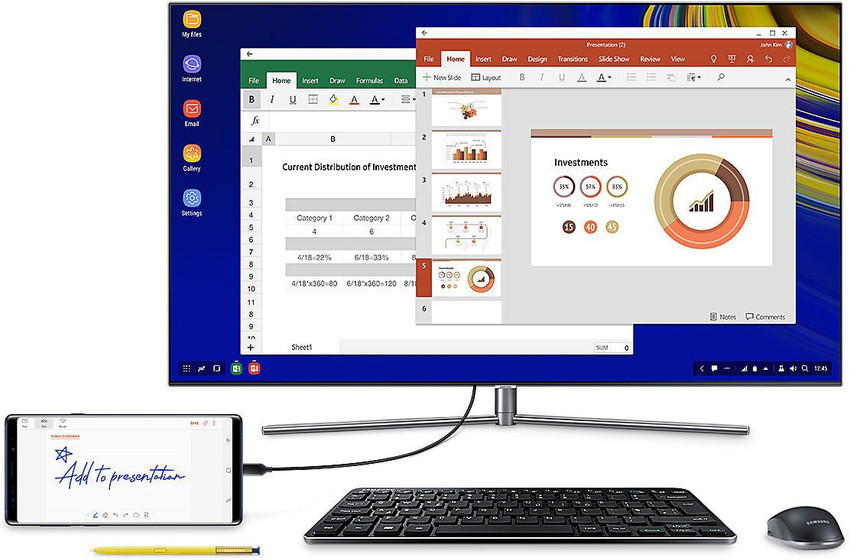 Usb c best sale hdmi samsung dex