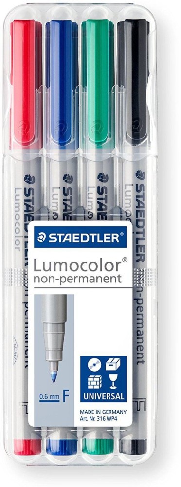 Lumocolor Whiteboard Marker 4 Color Set