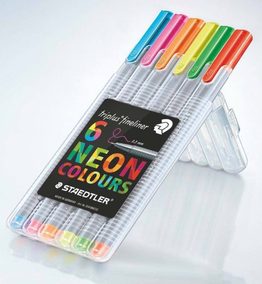 Staedtler Triplus Fineliner Pens 30 Assorted Colors Made In Germany NEW IN  BOX