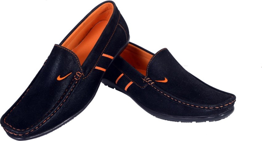 Buy online Mens Black Slip On Loafer from Casual Shoes for Men by Shuan for  ₹749 at 61% off