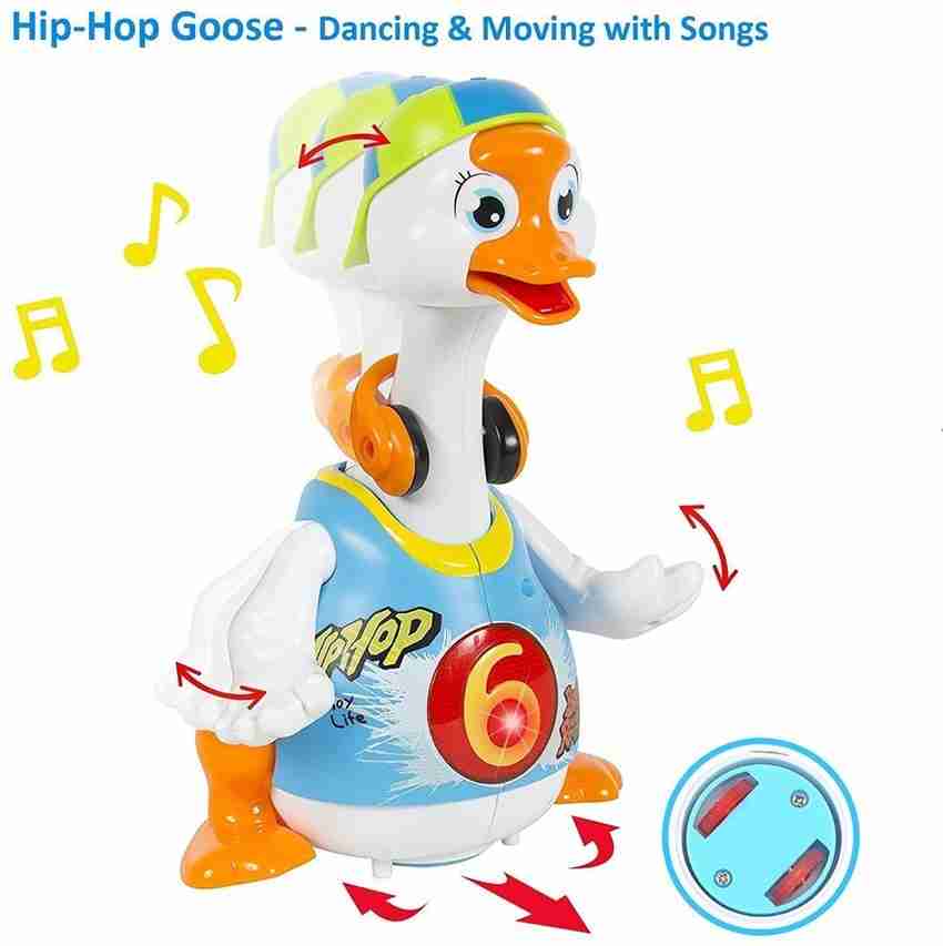 Smartcraft Dancing Hip Hop Goose Musical Fun Toy for Kids Walking Talking Singing and Dancing Musical Hip Hop Goose Dancing Hip Hop Goose Musical Fun Toy for Kids Walking Talking Singing