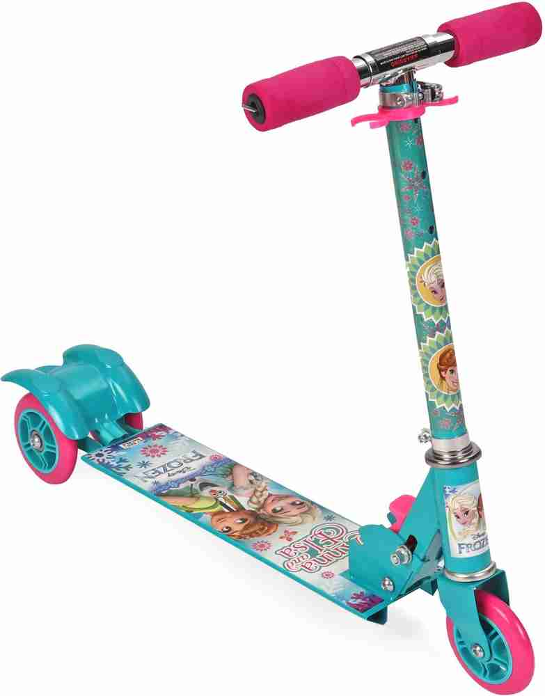 DISNEY Ana Elsa with Olaf 3 wheel Scooter Blue Pink Ana Elsa with Olaf 3 wheel Scooter Blue Pink shop for DISNEY products in India. Flipkart