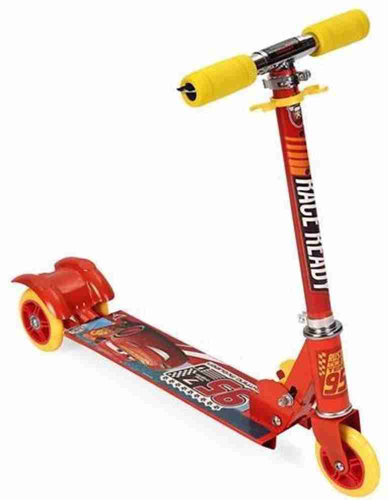 DISNEY Cars3 Lightening MCQueen 3 wheel Scooter Red Yellow Cars3 Lightening MCQueen 3 wheel Scooter Red Yellow shop for DISNEY products in India. Flipkart