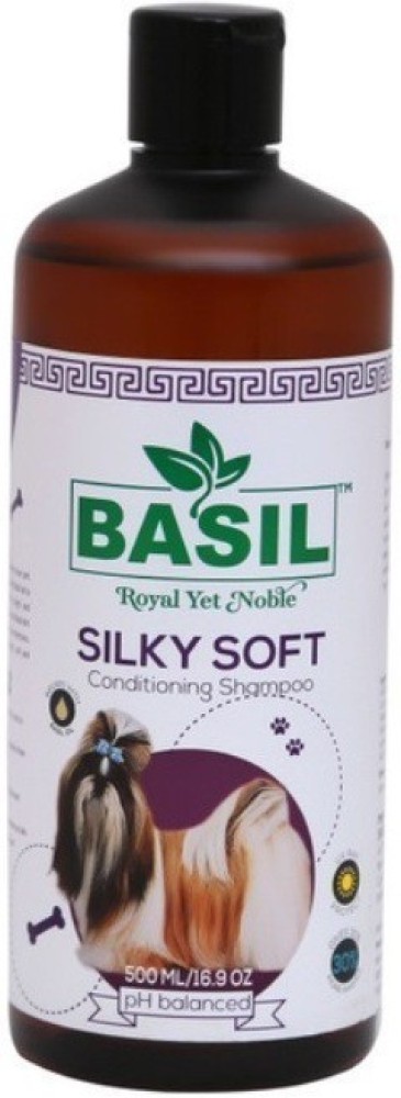 BASIL Silky Soft Dog Shampoo Conditioning PH Balanced Dog Shampoo