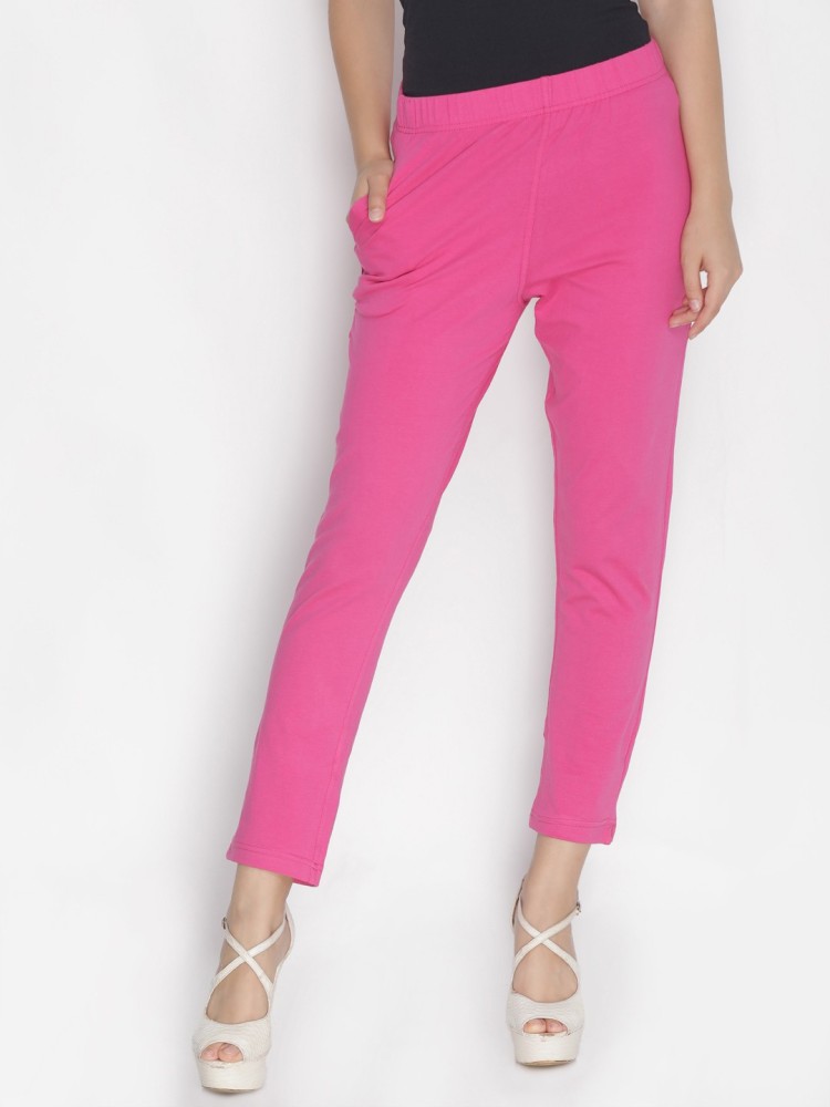 Lux Lyra Pink cotton Kurti Pants for woman  Stilento