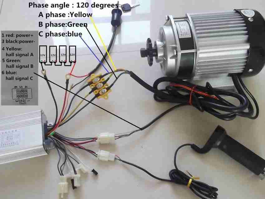 Robodo DC 48V 750W BM1418ZXF brushless motor electric bicycle kit