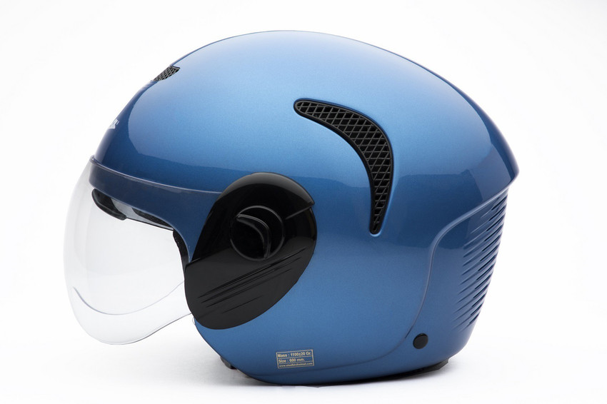 Vespa helmet hot sale blue