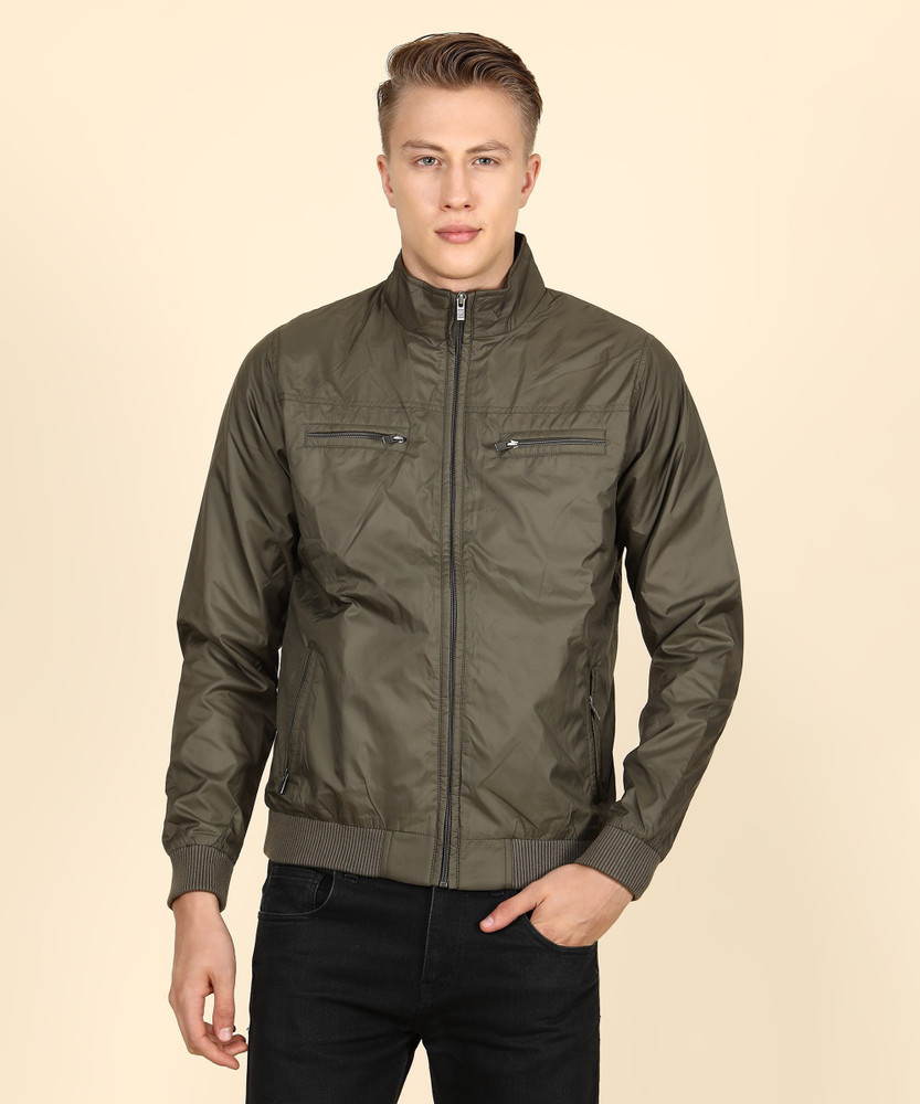 Pepe jeans full sleeve solid men's jacket clearance