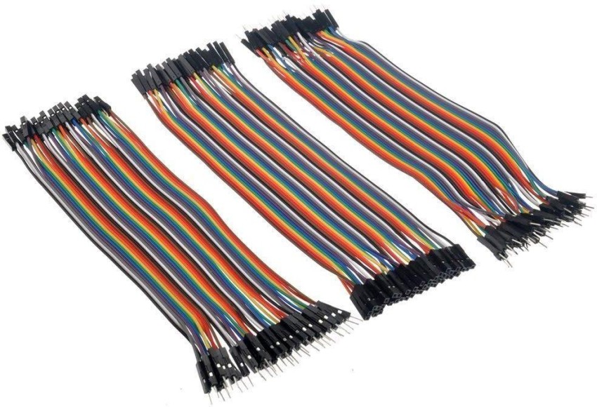 TechWiz Breadboard Jumper Cables Kit, Set of 120 (Multicolor) Price in  India - Buy TechWiz Breadboard Jumper Cables Kit, Set of 120 (Multicolor)  online at
