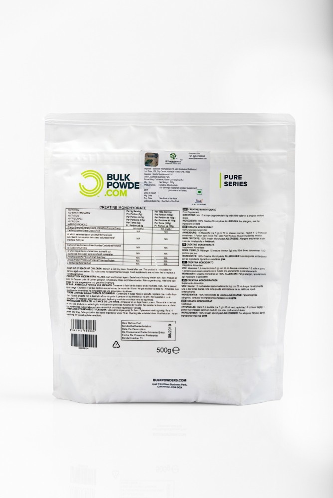  BULKSUPPLEMENTS.COM Creatine Monohydrate Powder (Micronized  Creatine) (500g), with L-Citrulline DL-Malate 2:1 Powder (500g), BCAA 2:1:1  Powder (500g) & L-Glutamine Powder (500g) Bundle : Health & Household