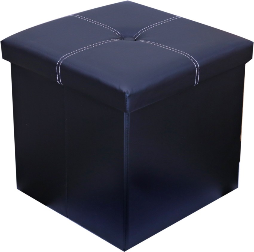 NEERAK Leather Storage Box Portable & Foldable Laundry Box Cum