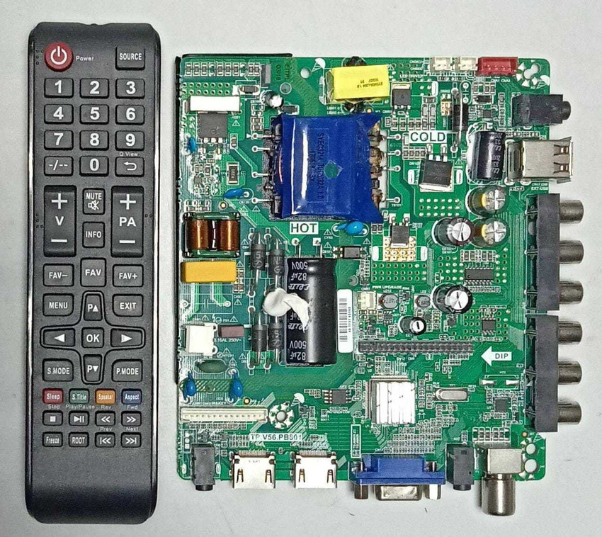 TP.V56.PB801 RECONNECT MOTHERBOARD FOR ( 40 INCH ) - kitbazar