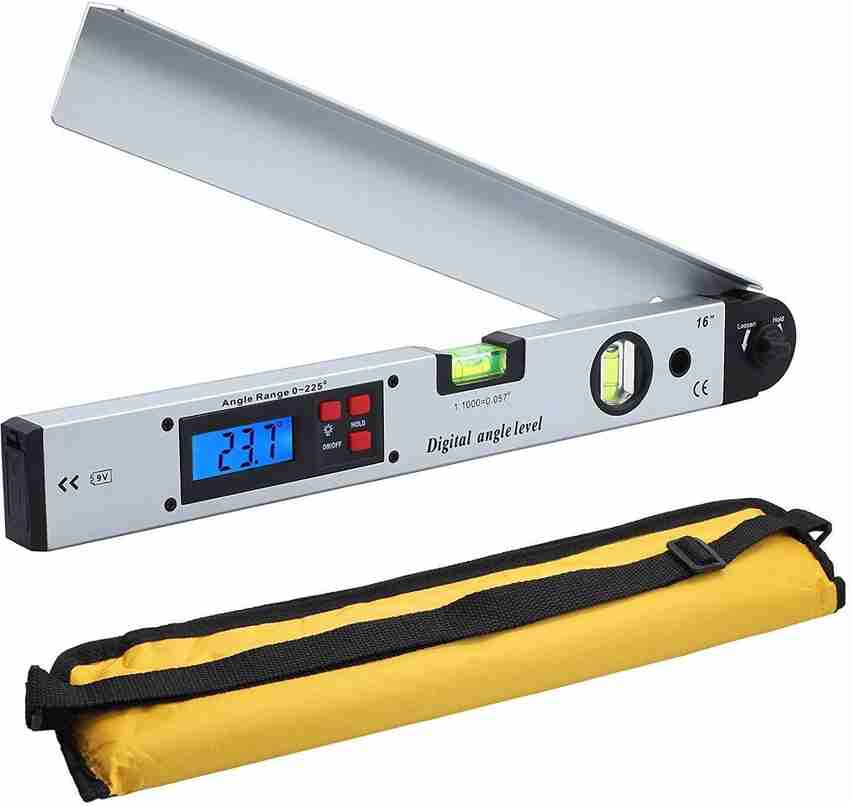 Techtest Digital Angle Gauge 0 225 Digital Inclinometer