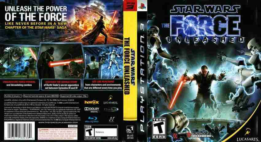 Star wars the shop force unleashed ps3