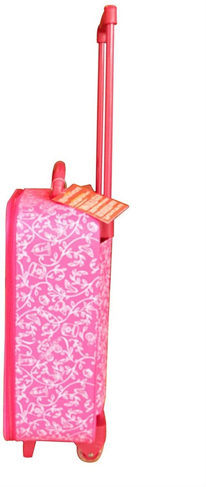 D Paradise Princess suitcase( trolley bag) for kids and girls Cabin Suitcase  - 21 inch Pink - Price in India