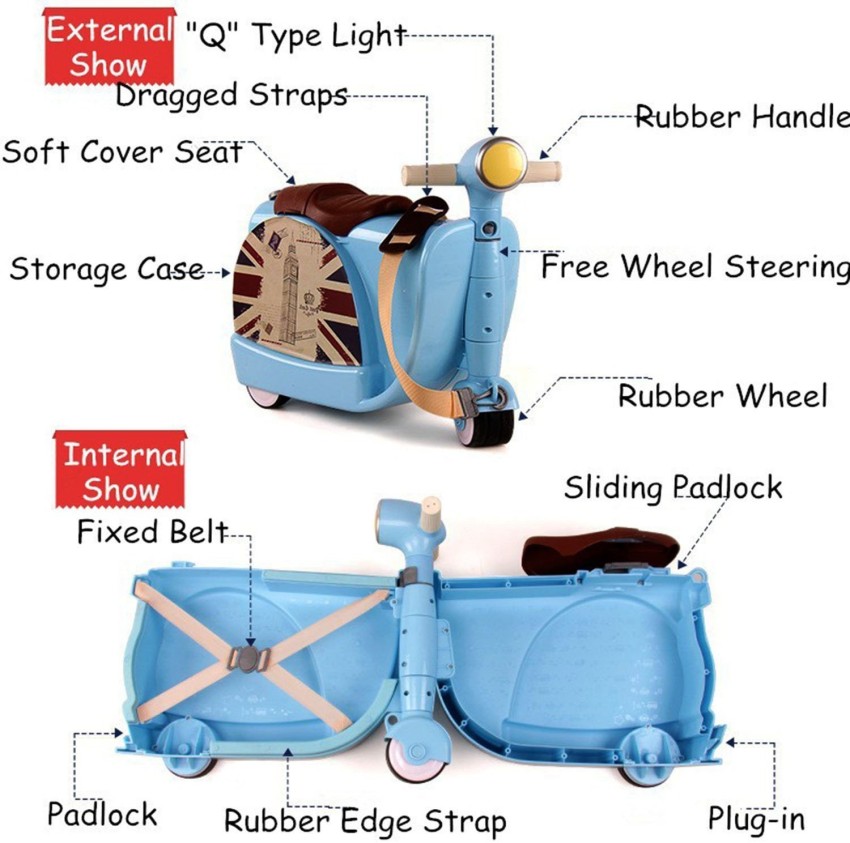 Skootcase ride on suitcase on sale