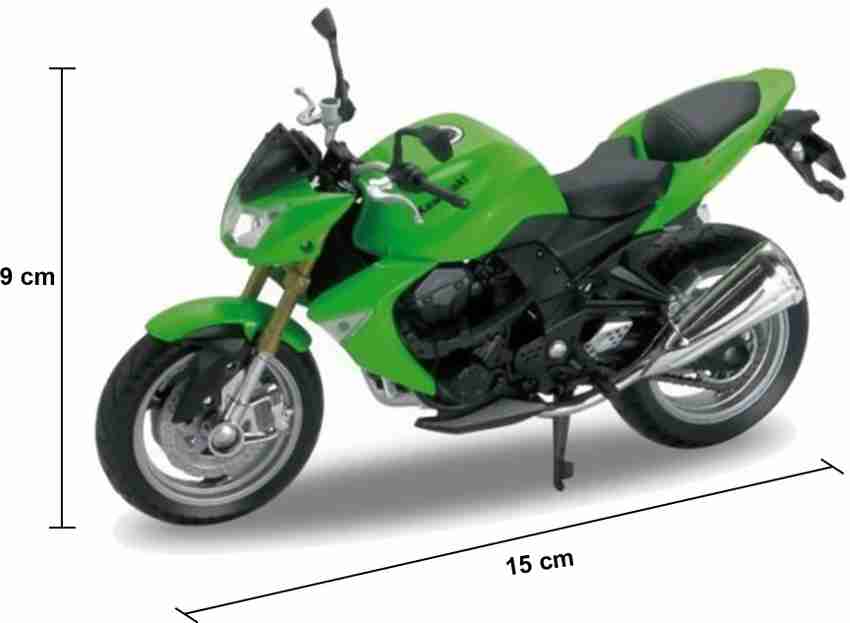 Welly 1 18 Die Cast Motorcycle Kawasaki 2007 Z1000 1 18 Die Cast