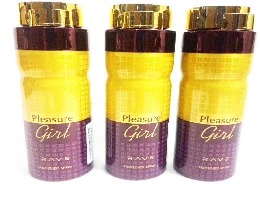 RAVE PLEASURE GIRL Perfume Body Spray For Women Price in India