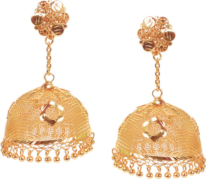 Details 75+ city gold earring design super hot esthdonghoadian