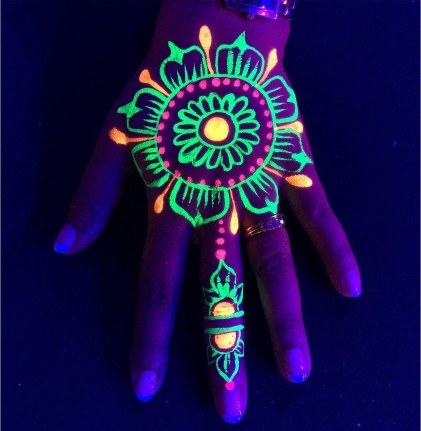 Glow In The Dark Face Paint