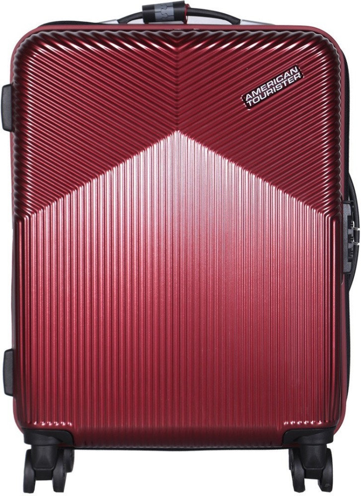 AMERICAN TOURISTER Armada Spinner Hard Trolley 55cm Red Cabin