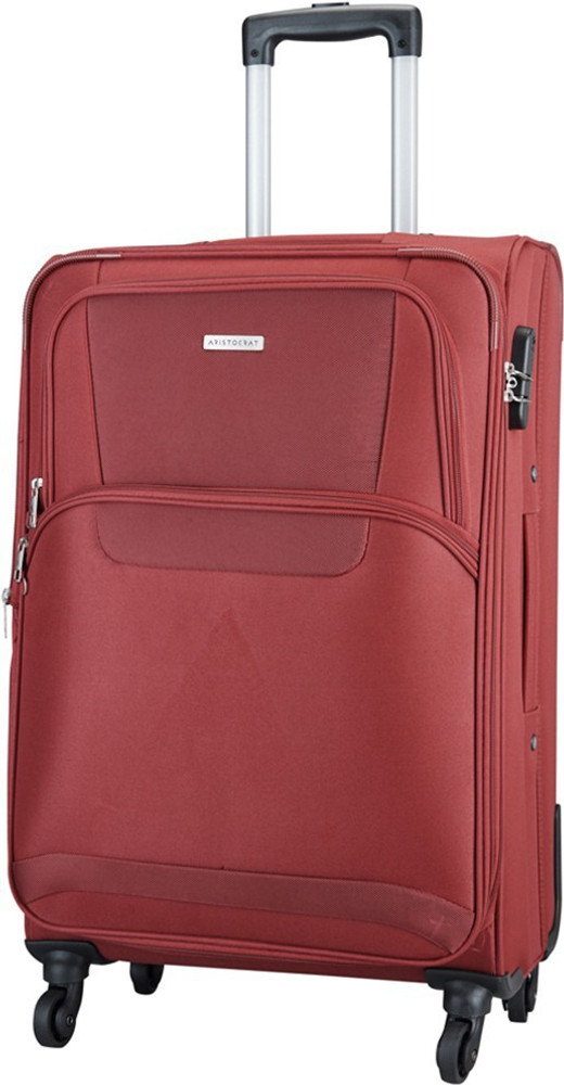 ARISTOCRAT AMBER 4W EXP STROLLY (H) 69 RED Expandable Check-in Suitcase -  28 inch Red - Price in India | Flipkart.com