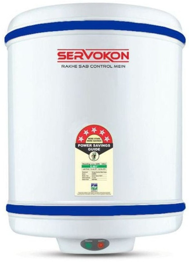 servokon 25 L Storage Water Geyser (Electric Geyser 25 ltrs. Prima, White)  Price in India - Buy servokon 25 L Storage Water Geyser (Electric Geyser 25  ltrs. Prima, White) online at Flipkart.com