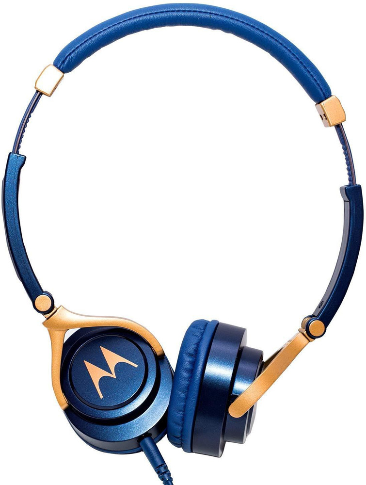 MOTOROLA Headphone Blue Wired Headset Price in India Buy