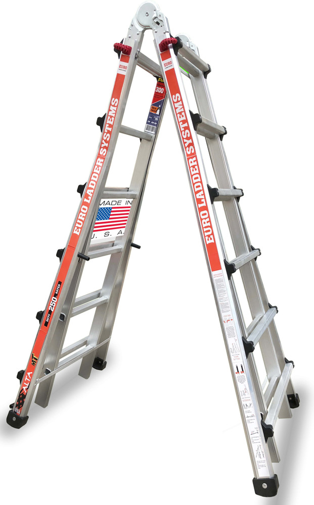 22 foot outlet folding ladder