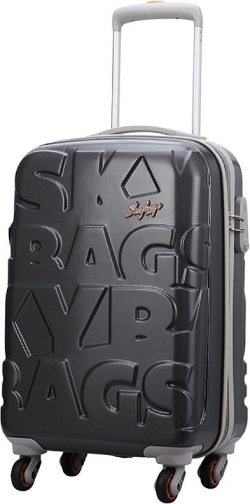 SKYBAGS OSCAR STROLLY 55 360 METALLIC GRAPHITE Cabin Suitcase 4 Wheels 22 inch Metallic Graphite Price in India Flipkart