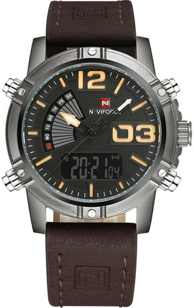 NAVIFORCE 9095 Analog Watch For Men Buy NAVIFORCE 9095 Analog Watch For Men 9095 Online at Best Prices in India Flipkart