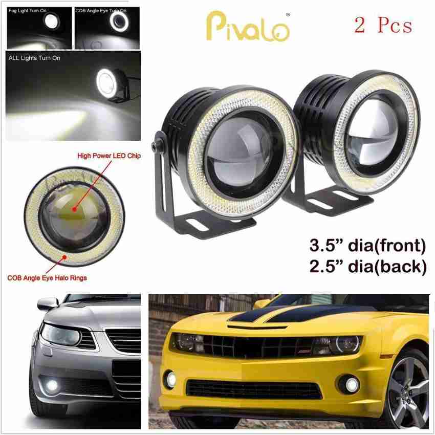 Autofasters Car Led Projector Fog Light with Yellow/Blue DRL (Aluminum  Body) at Rs 1499/pair, LED Fog Light in New Delhi