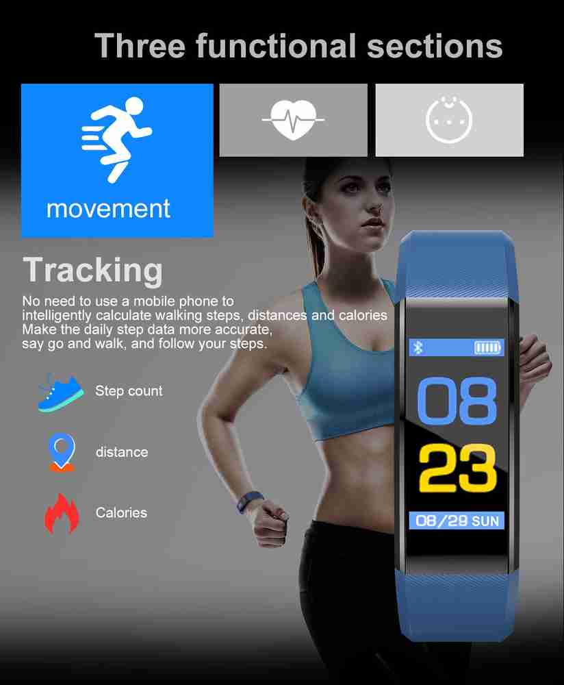 Yoho sports cheap fitness band