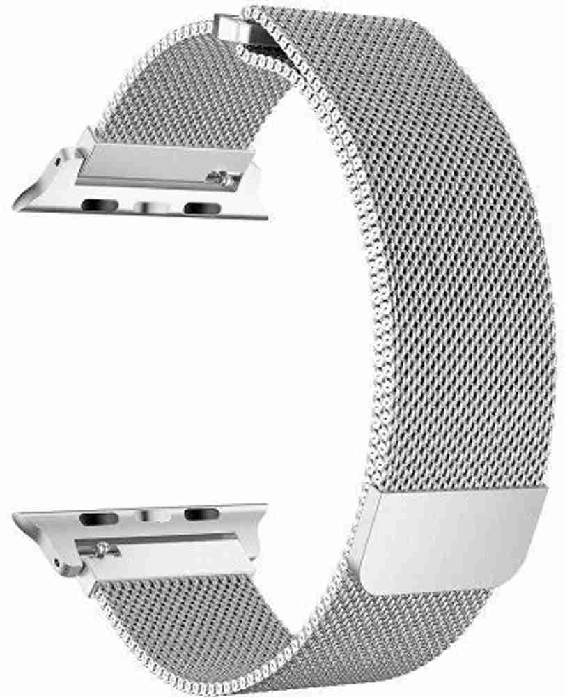 Midkart 44 mm Silver 100 Original Milanese Loop Belt Adjustable