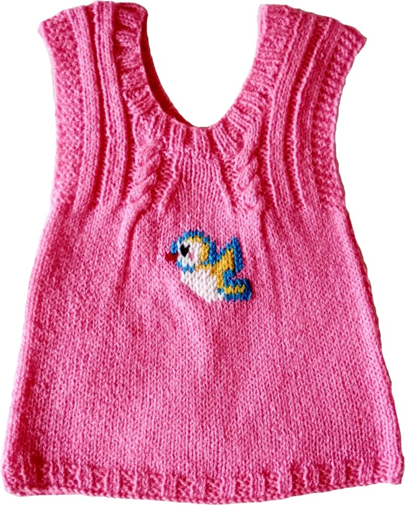 Half sweater design for baby clearance girl