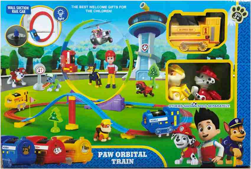 AS TOYS Paw Patrol Orbital Construction Train Track Set Toy