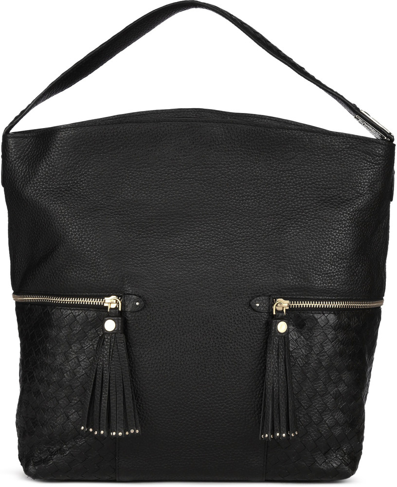 Buy Da Milano Women Black Shoulder Bag BLACK Online Best Price in India Flipkart