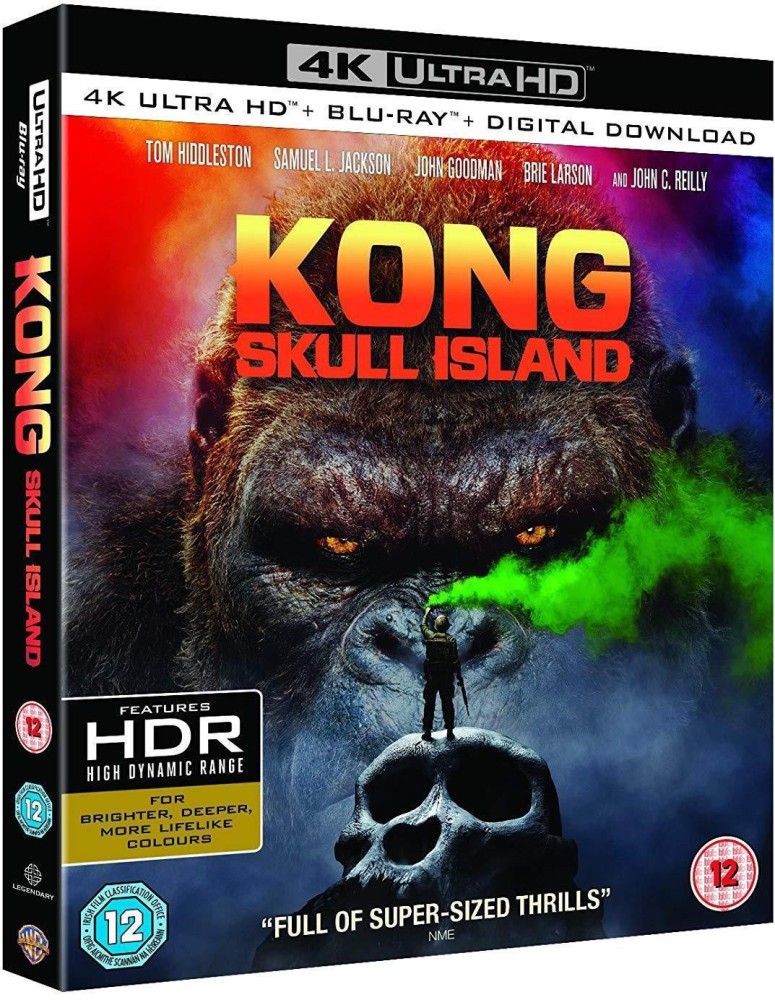 kong skull island 4k blu ray region free Price in India Buy