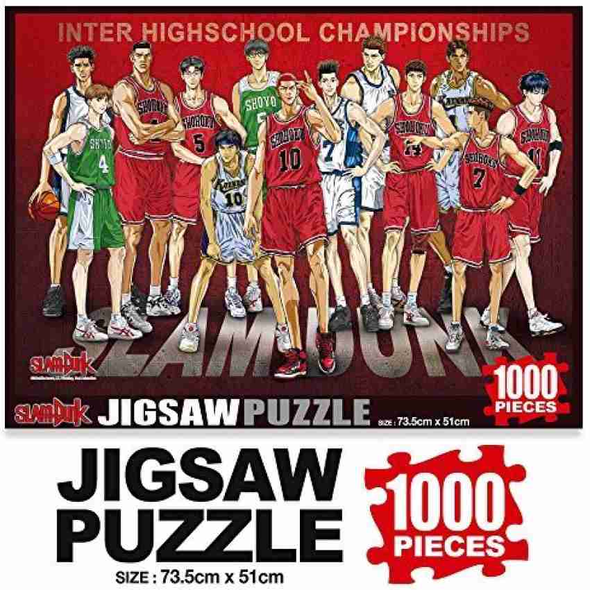 Genrc 1000Piece Jigsaw Puzzle Slam Dunk Basketball- Inter Highschool  Championships - 1000Piece Jigsaw Puzzle Slam Dunk Basketball- Inter  Highschool Championships . shop for Genrc products in India.