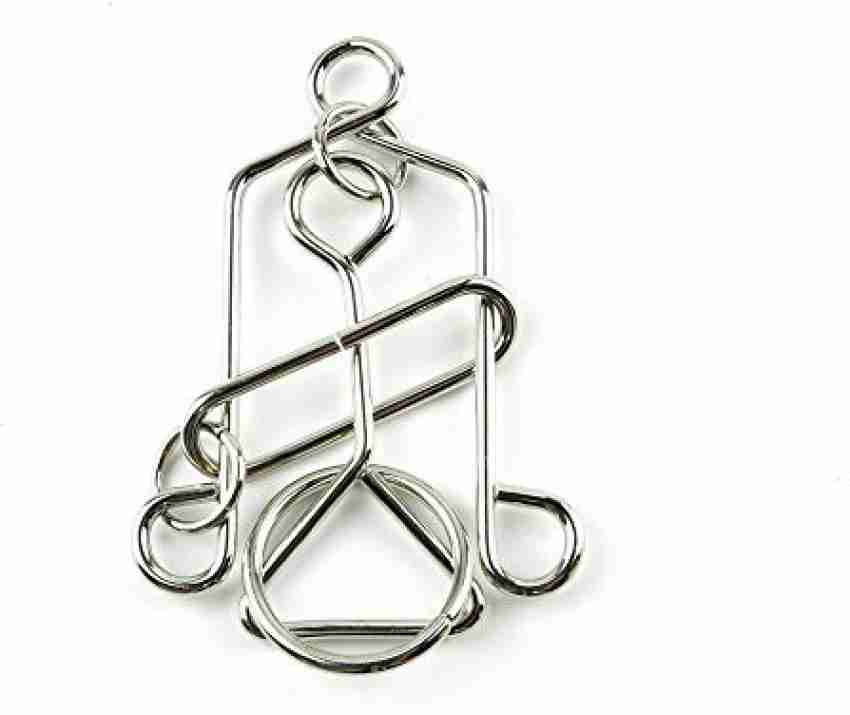 Genrc 2 pcs Puzzle Game 07329 Big Bell Metal Ring Disentanglement Puzzles  Toys Jouets - 2 pcs Puzzle Game 07329 Big Bell Metal Ring Disentanglement  Puzzles Toys Jouets . shop for Genrc products in India.