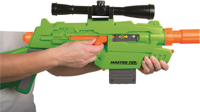 Buzz Bee Air Warrior Master Tek Blaster Machine Gun Guns & Darts - Air  Warrior Master Tek Blaster Machine Gun . shop for Buzz Bee products in  India. | Flipkart.com