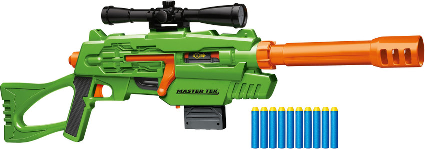 Buzz Bee Air Warrior Master Tek Blaster Machine Gun Guns & Darts - Air  Warrior Master Tek Blaster Machine Gun . shop for Buzz Bee products in  India. | Flipkart.com