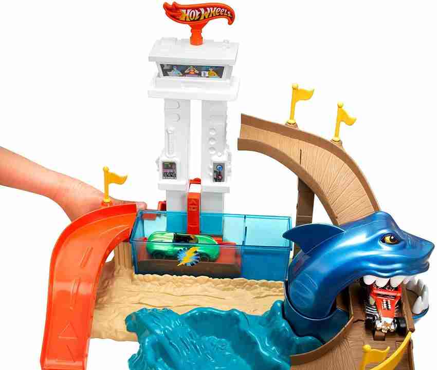 Hot wheels shark set hot sale
