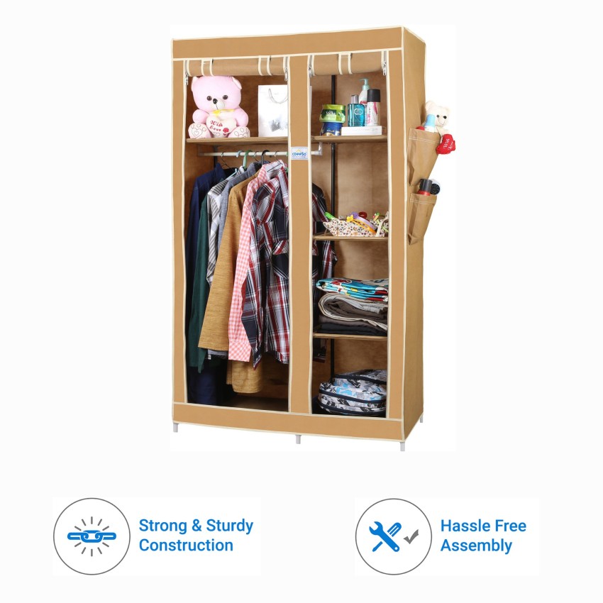 Cbeeso portable deals wardrobe installation