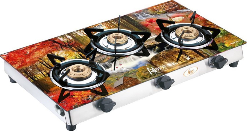 Surya apex gas hotsell stove 3 burner price