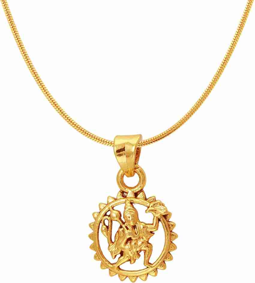 Gold hanuman ji locket sale