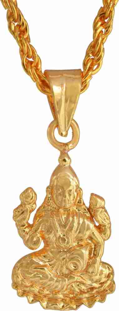 Gold hot sale laxmi locket