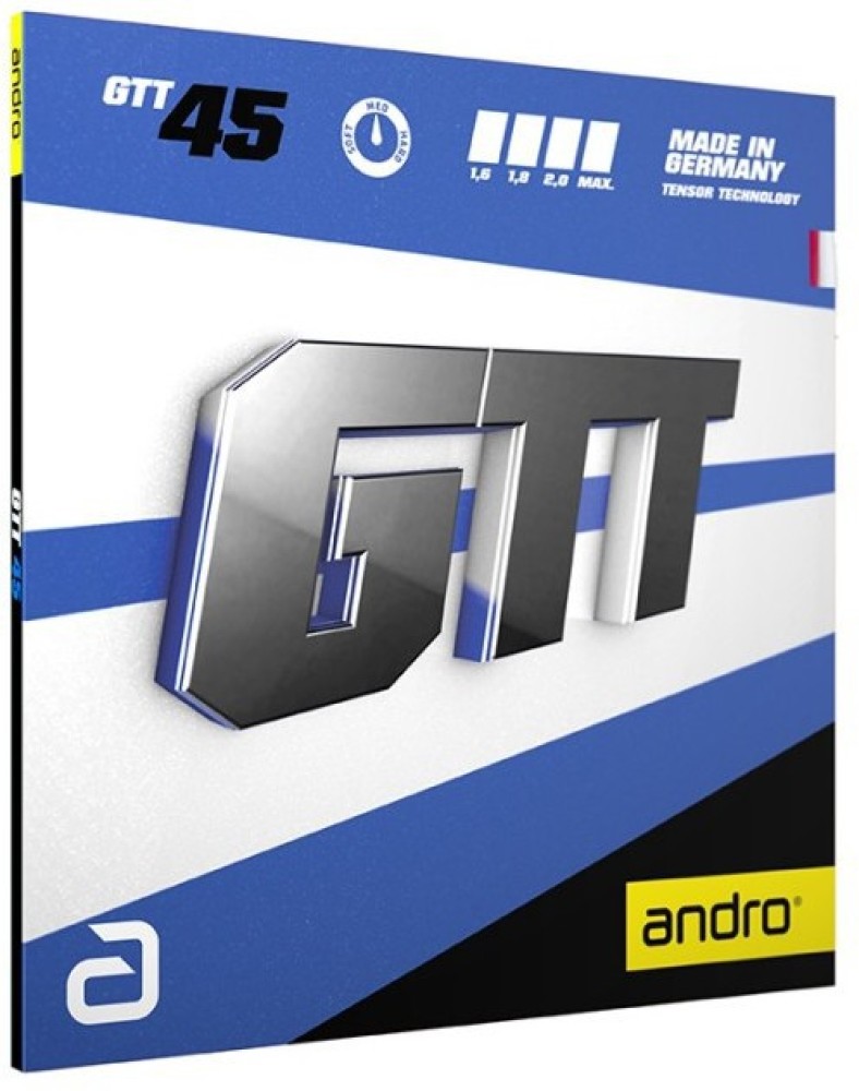 Andro GTT45 0.2 mm Table Tennis Rubber - Buy Andro GTT45 0.2 mm Table Tennis Rubber Online at Best Prices in India