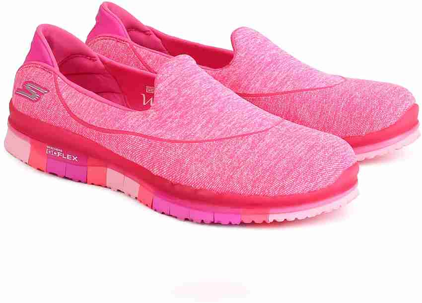 Skechers go walk 3 womens clearance pink