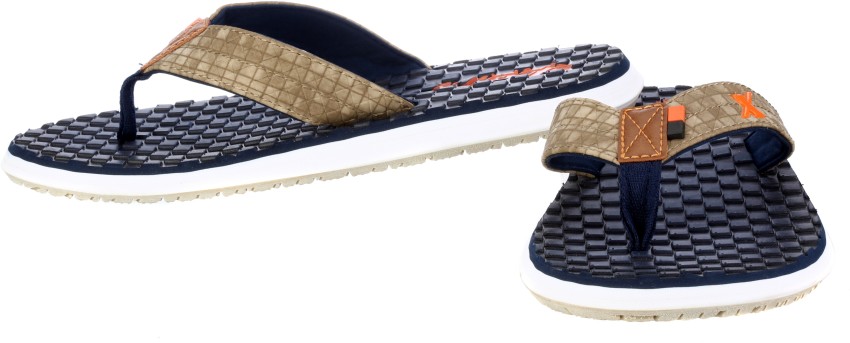 Sparx Men Men SFG 2058 Beige Navy Blue Flip Flops Buy Sparx Men